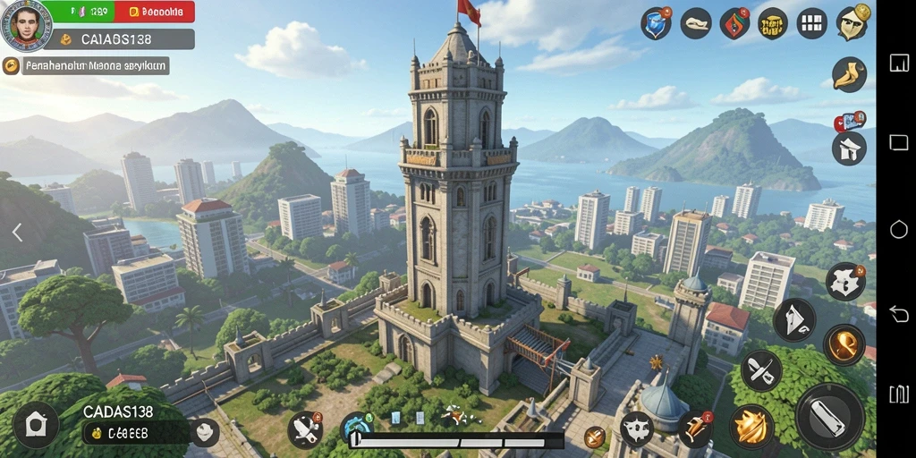Tampilan gameplay Tower Defense yang menarik dan menantang di CADAS138.