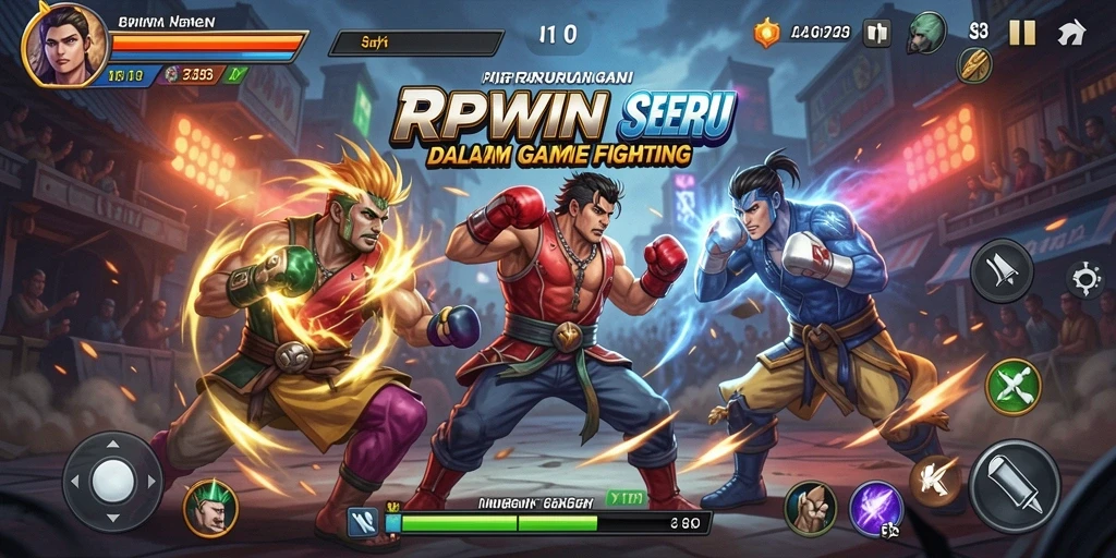Gameplay memukau dalam pertarungan di RPWIN.