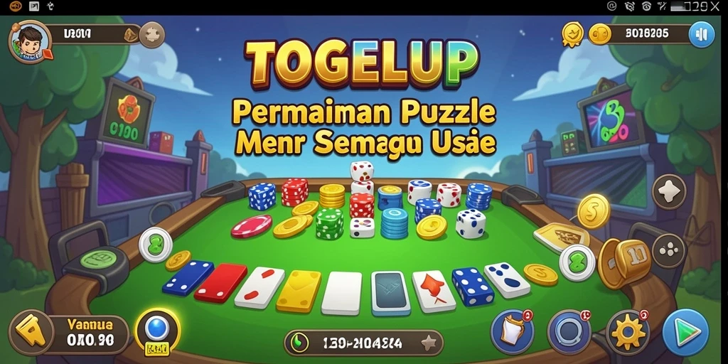 Gameplay TOGELUP yang seru dan menantang puzzle